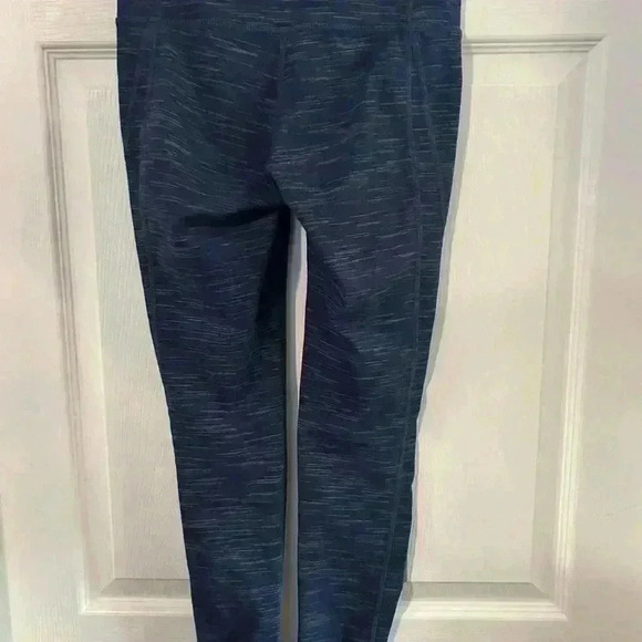 Athleta blue athletic leggings. XS. Gently used. W 23”, Outseam 33.5”, Inseam 24 - Picture 4 of 4